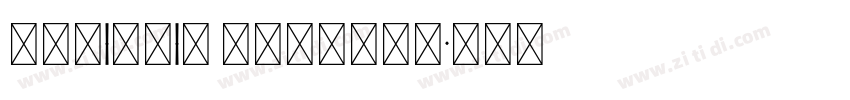 Cyrillic Regular字体转换